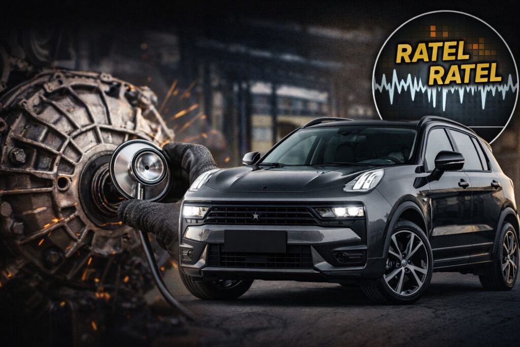 Lynk & Co met versnellingsbakdiagnose in werkplaats